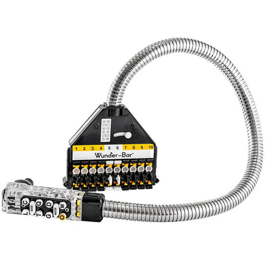 Wunder-Bar M4-10620RSF5 — Mark 4 Bargun, 10 Button, 5' Hose, Red, Flow Regulated